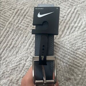 Men’s Nike 32” Black/Grey Reversible Belt